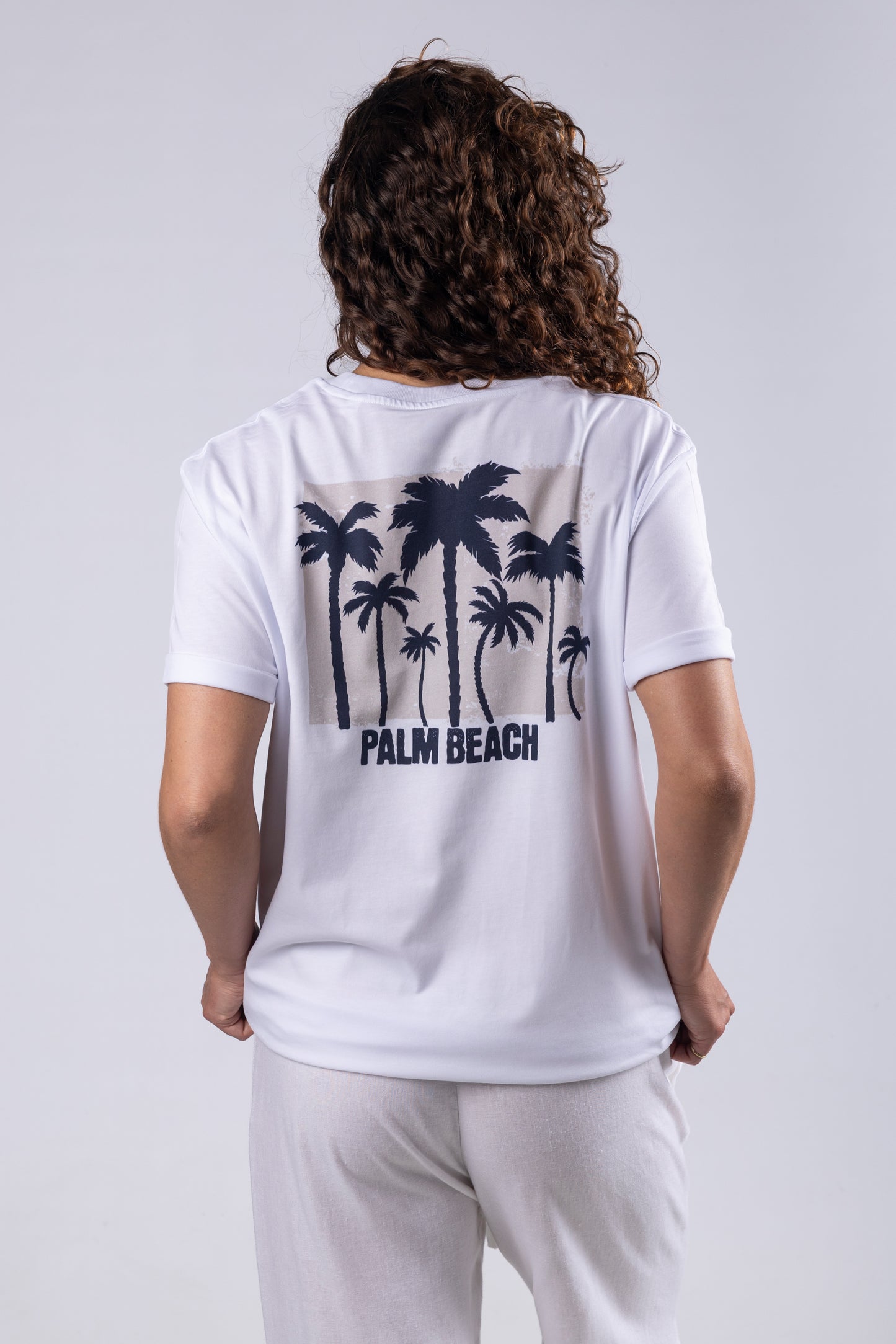 Camiseta "Palm Beach" - 100% Algodón Orgánico