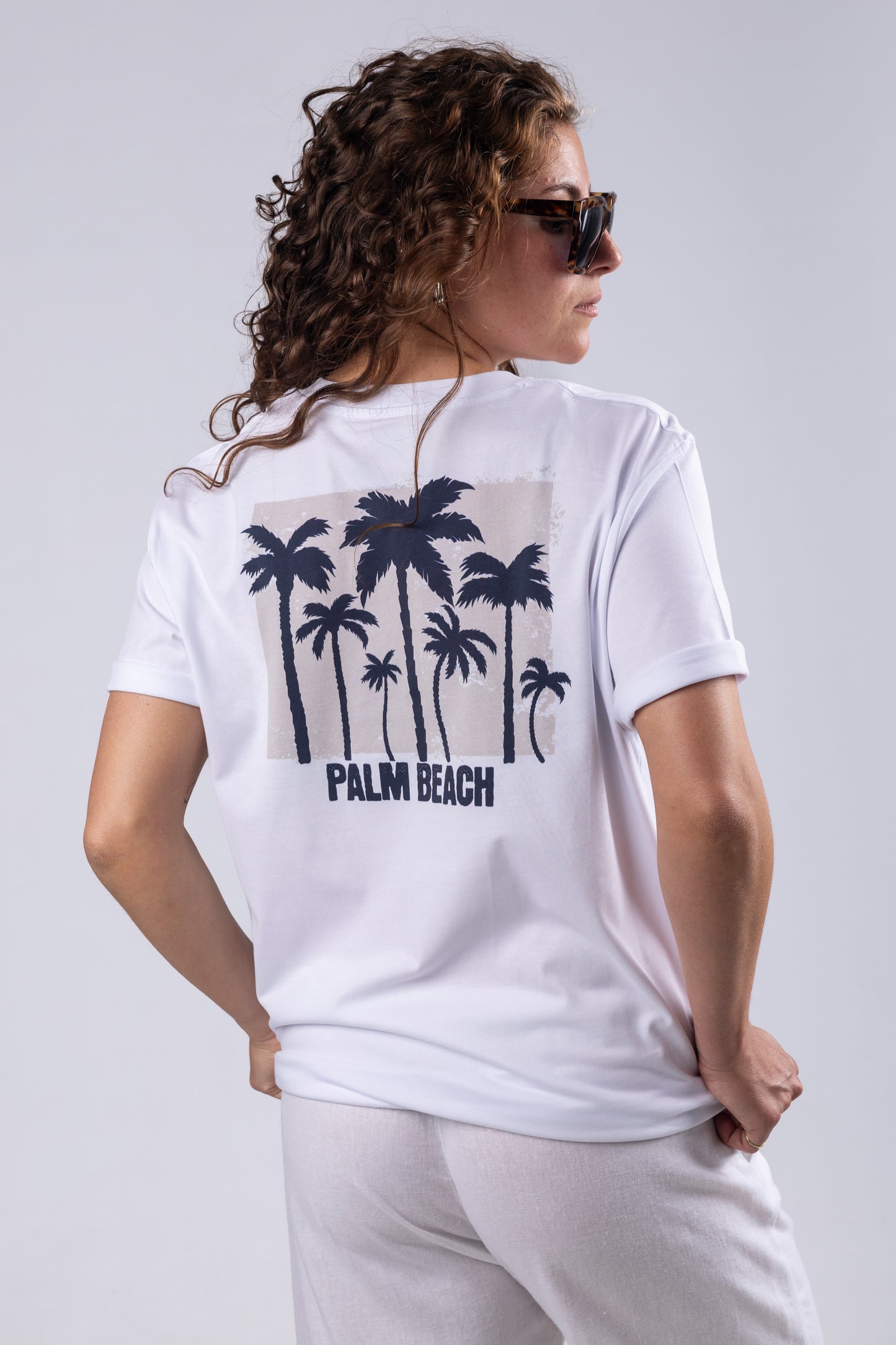 Camiseta "Palm Beach" - 100% Algodón Orgánico